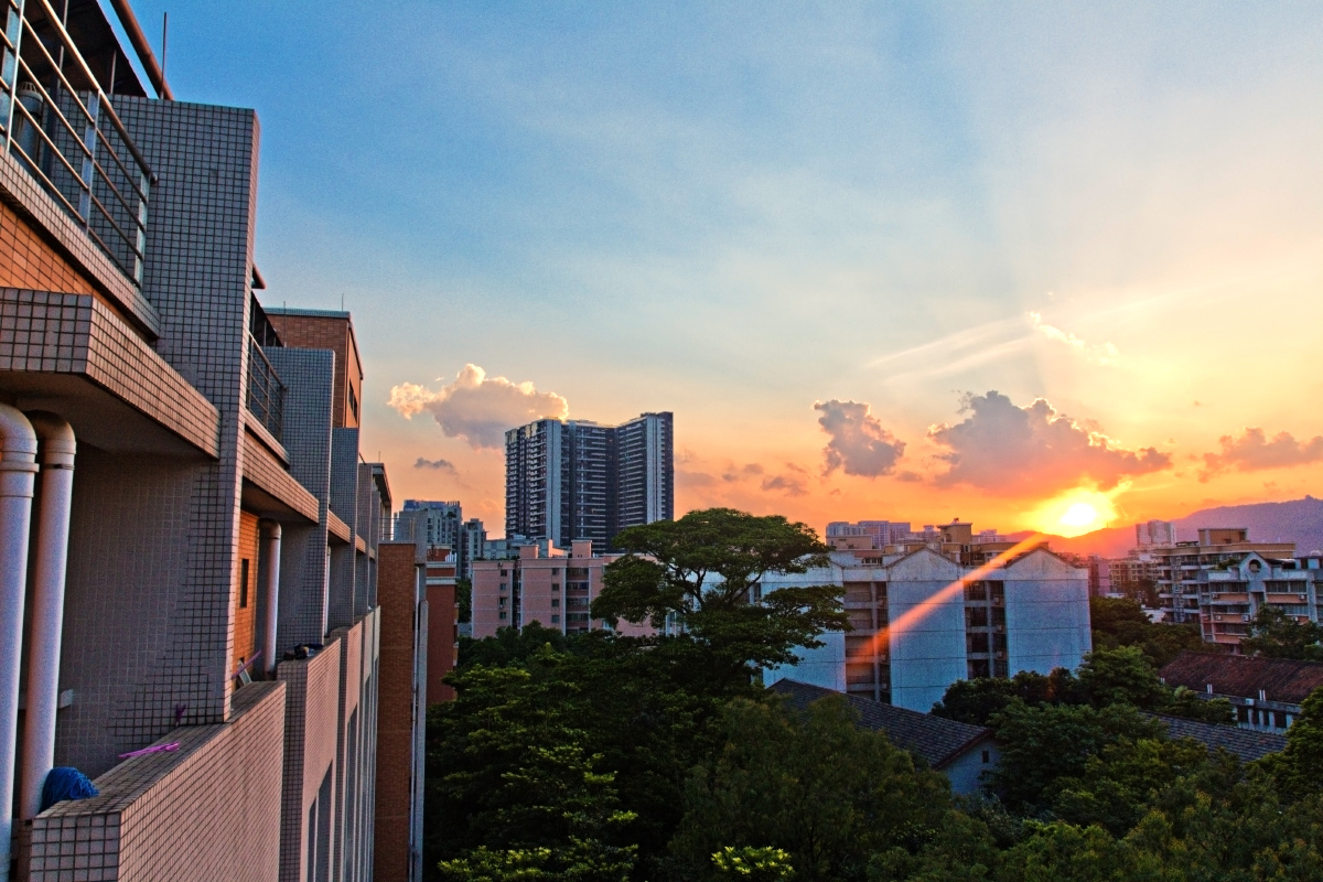 风光, 广州, 黄昏 - 一头猪的精神世界