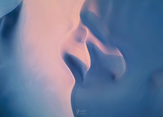 蓝色沙浪