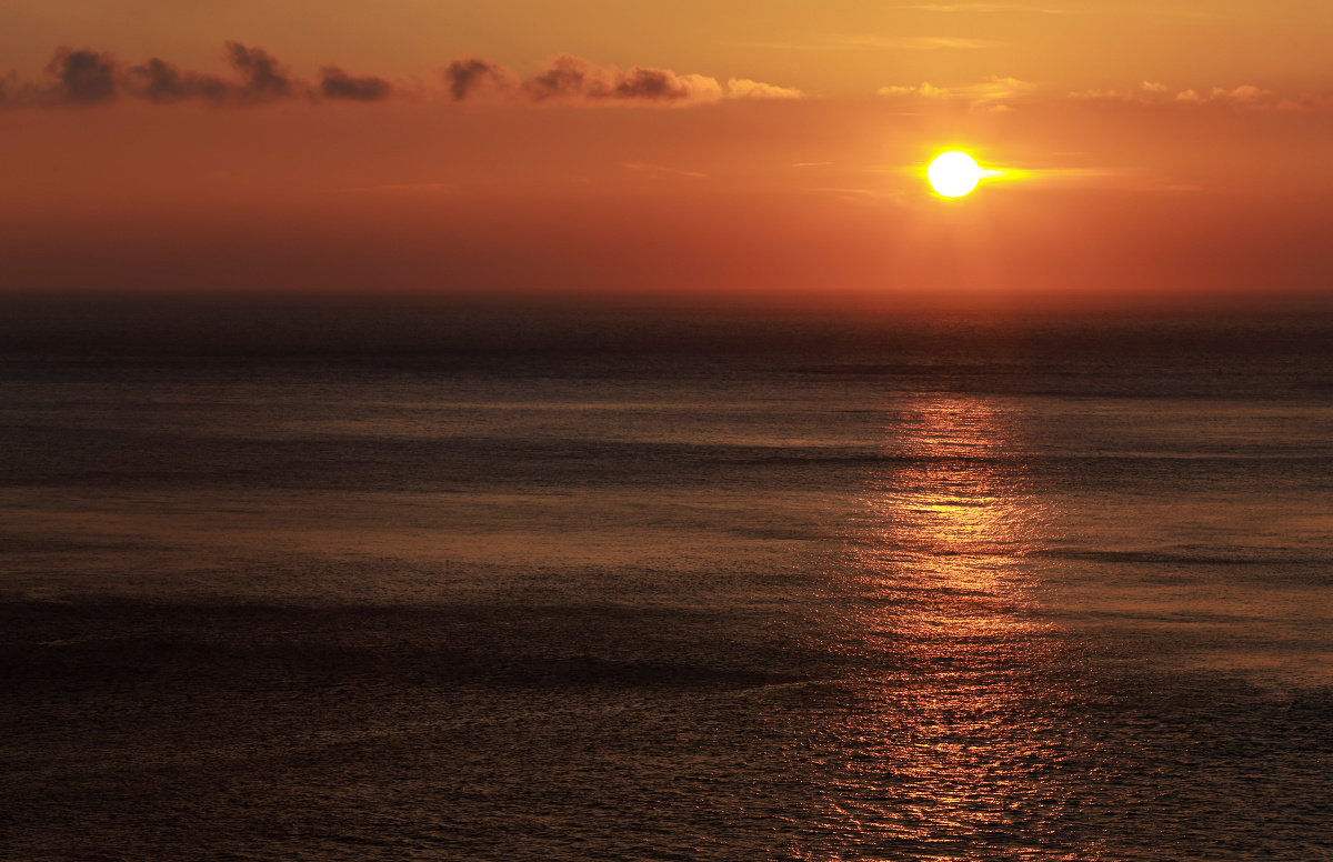 东方第一缕曙光东极岛日出