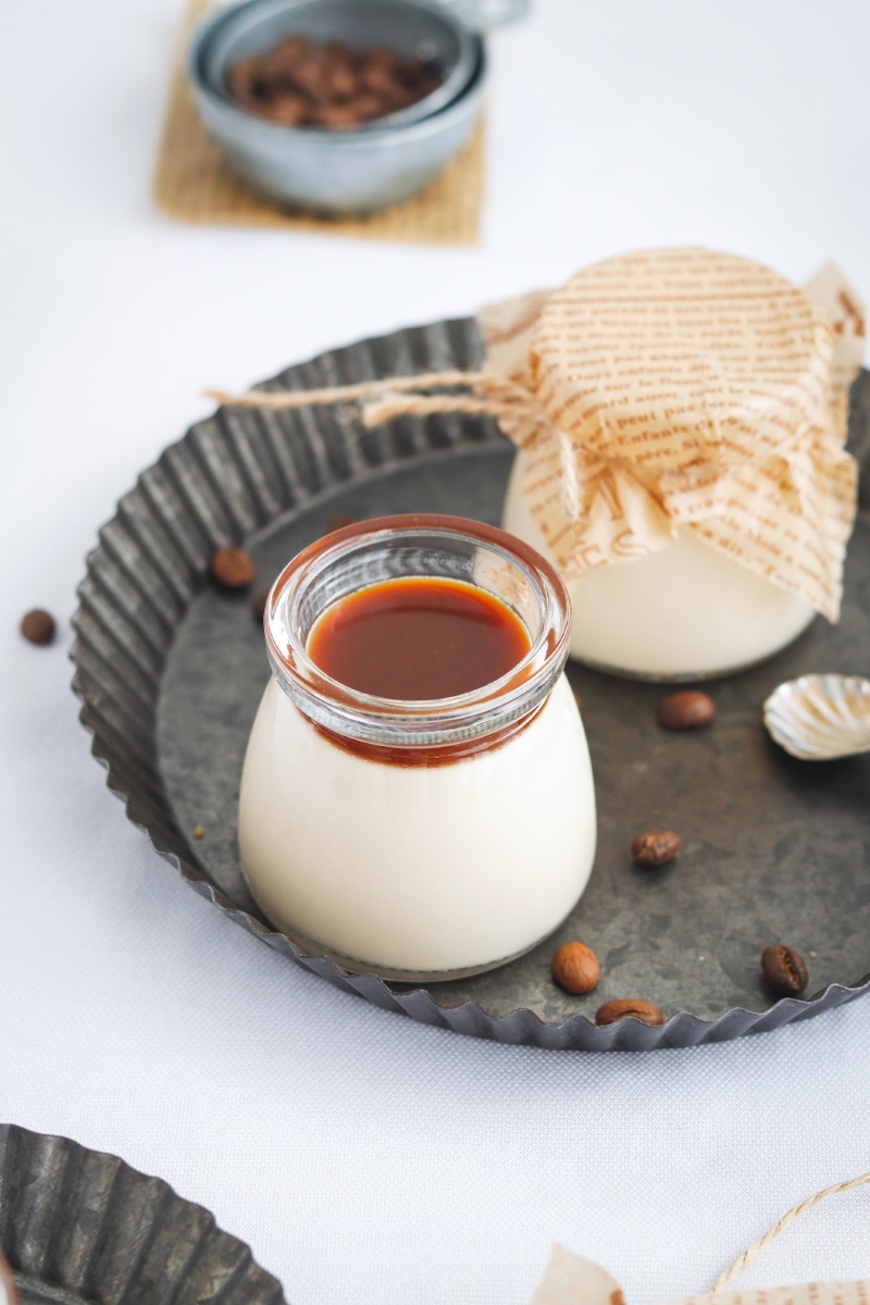 香醇嫩滑焦糖咖啡奶冻