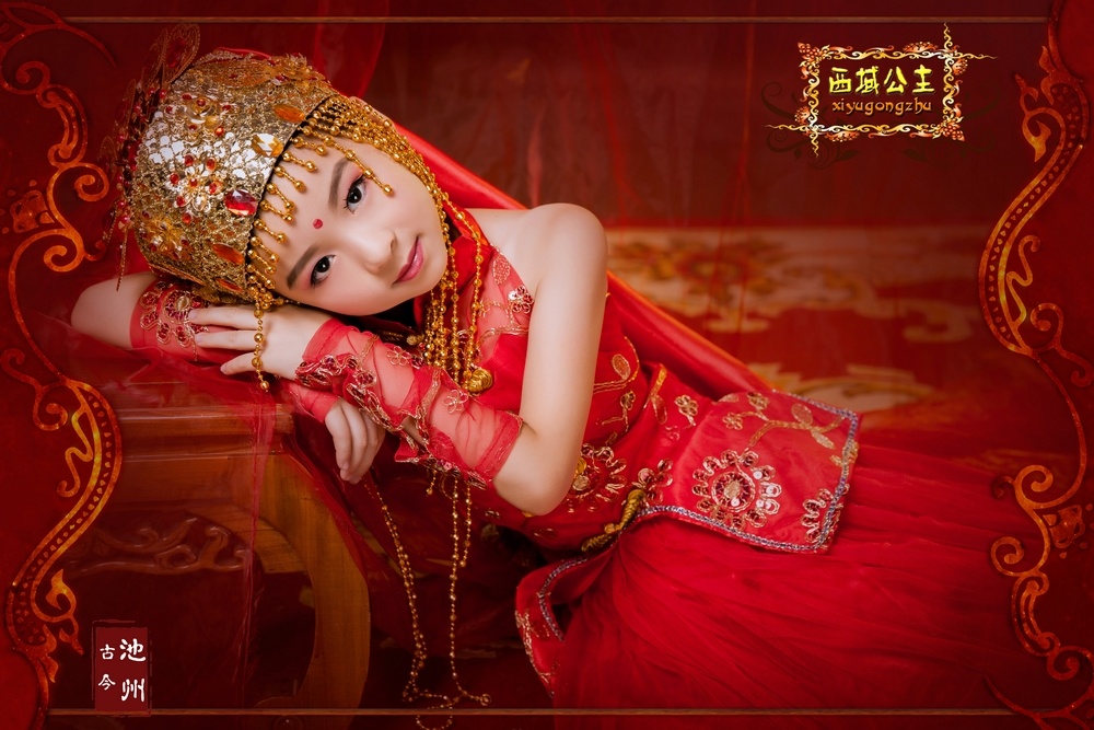 儿童摄影西域小公主