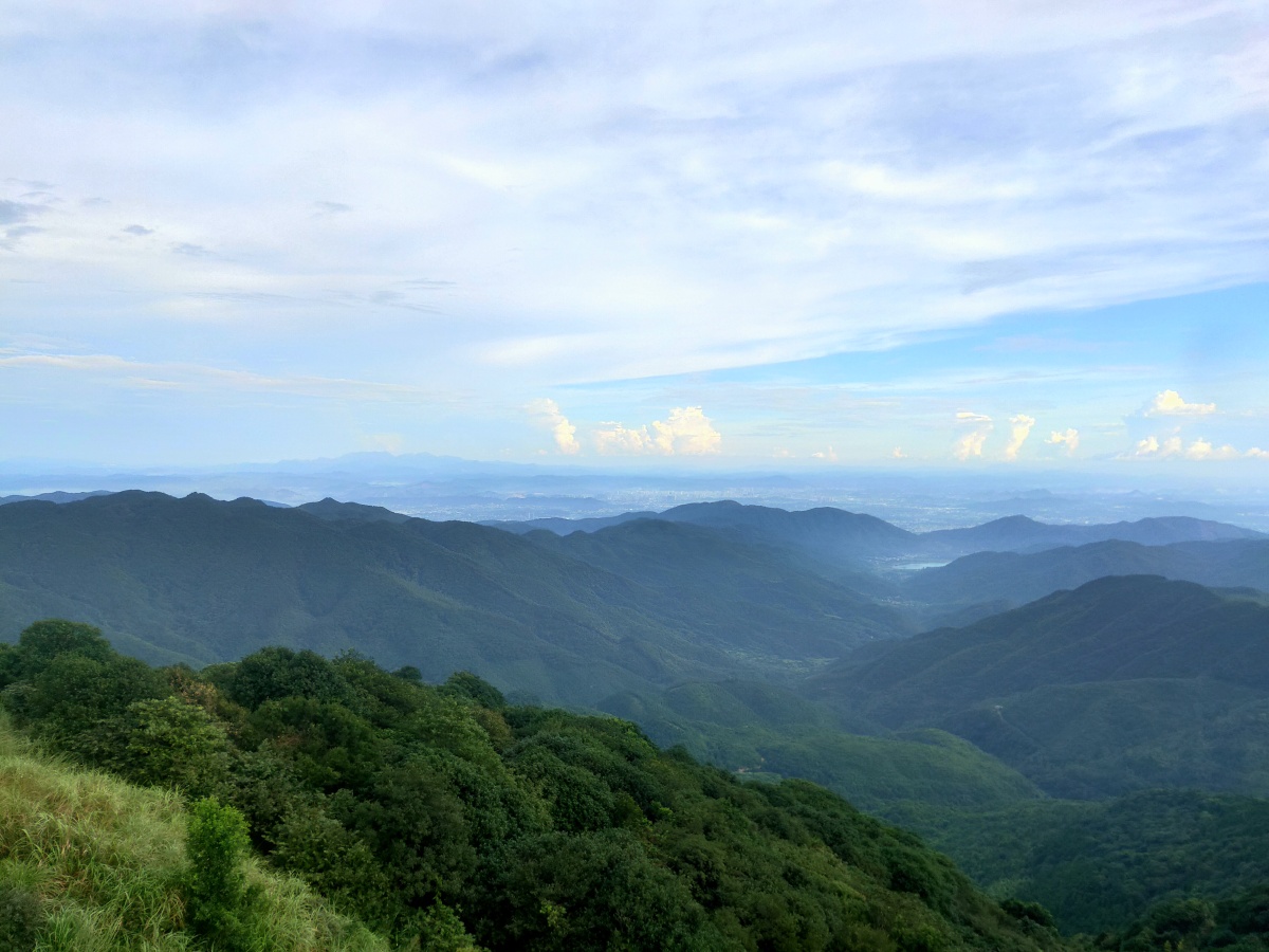 广西玉林大容山桂东南第一高峰