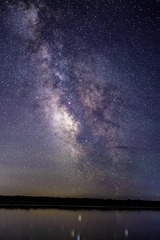 达里诺尔湖的星空