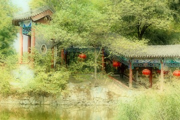 掩映