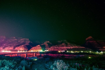 壶口夜色