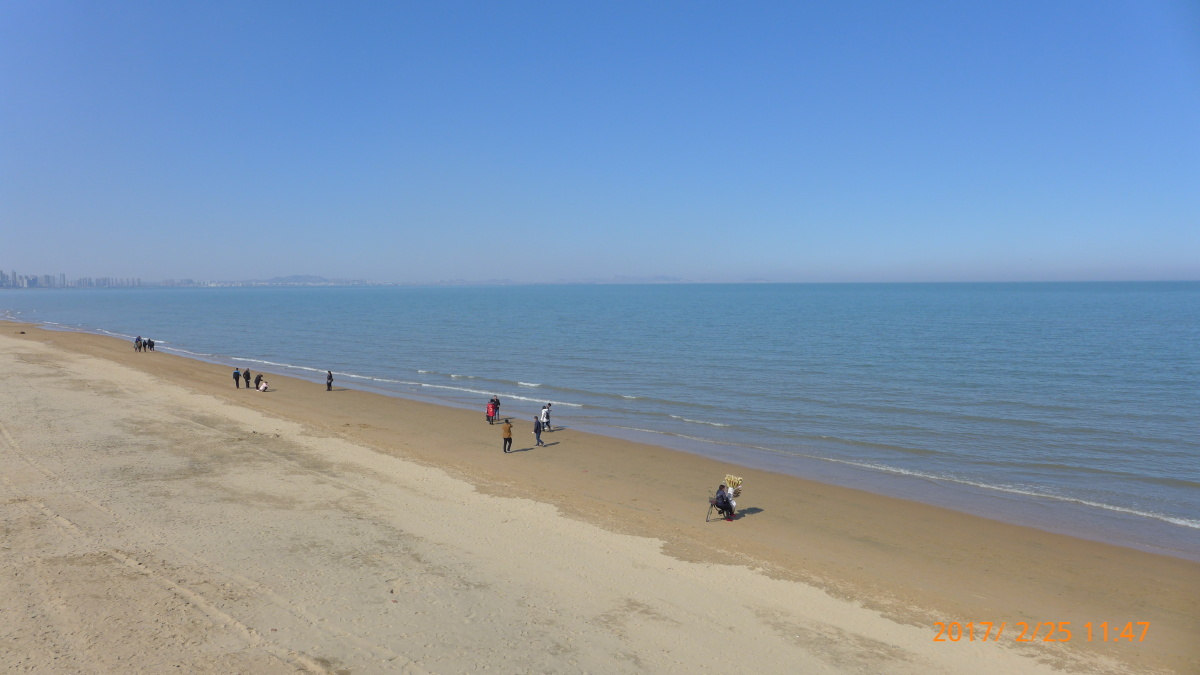 烟台金沙滩海滨公园