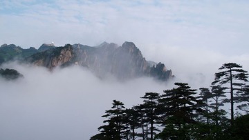 远眺光明顶