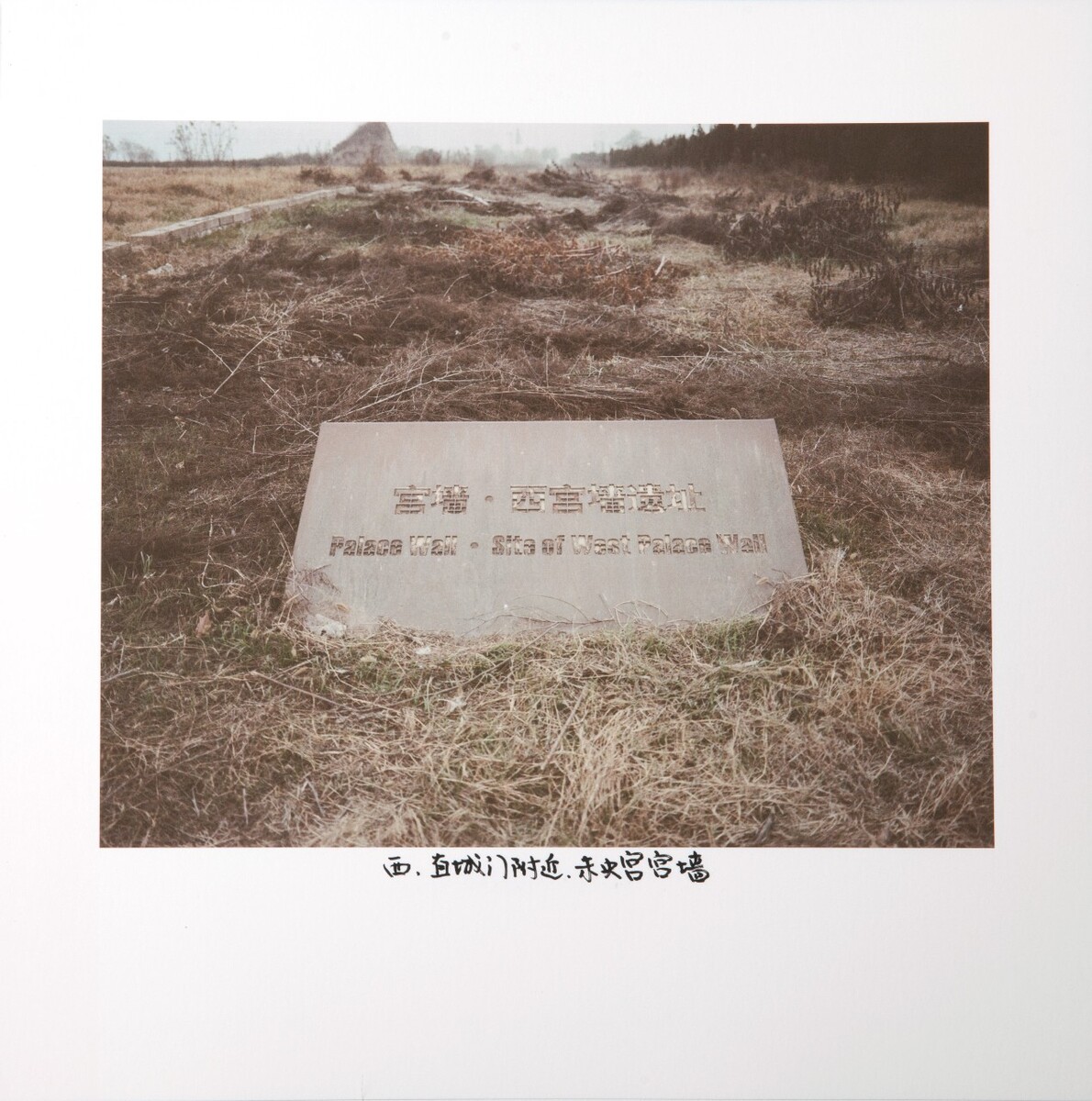 西-直城门附近-未央宫宫墙遗址,2018