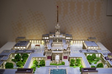 上海城市规划展示馆 模型