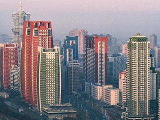 平壤城市高楼2