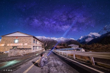 星空下的冥想