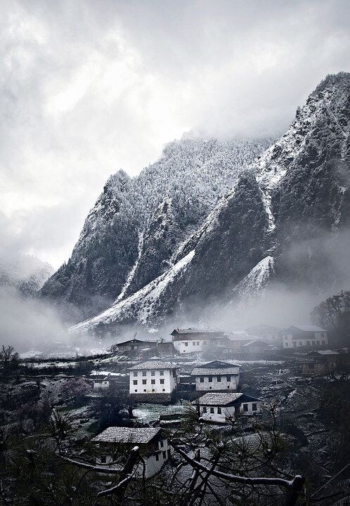 桃源--雨崩<br />
香格里拉的缩影