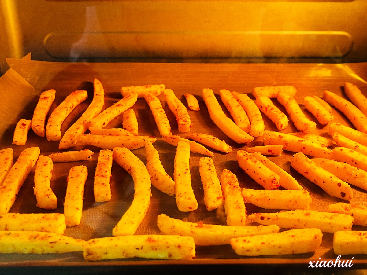 自制美食微波炉烤箱薯条
