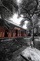 雪后白马寺