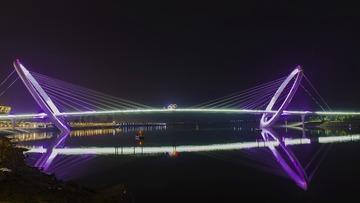 南京眼的夜色