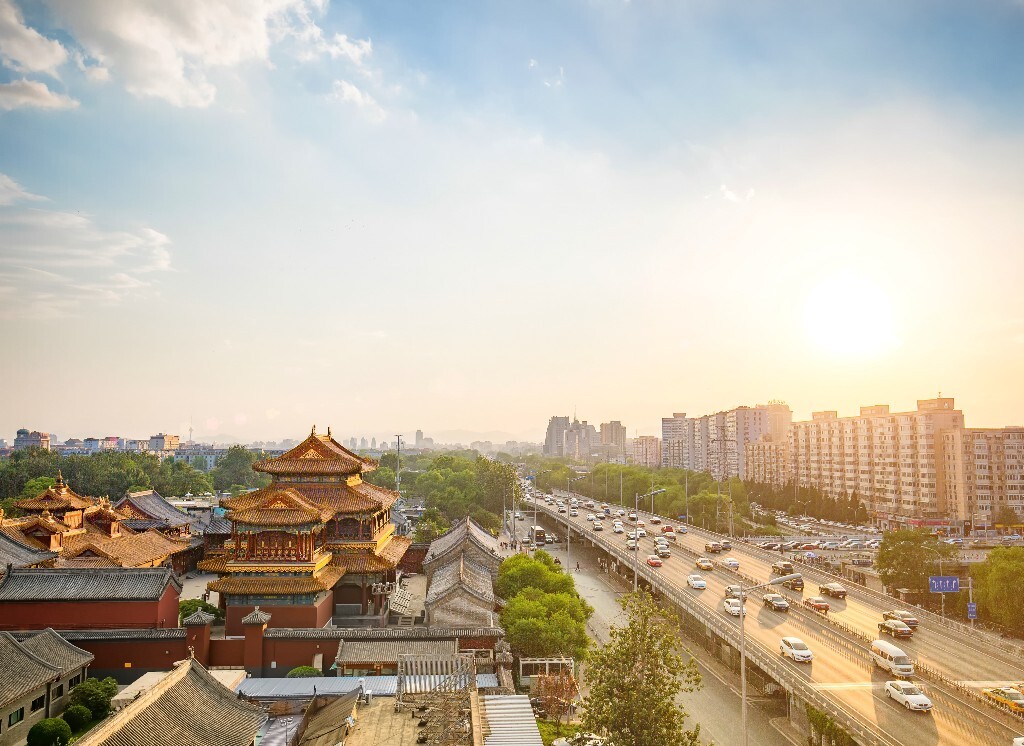 除了夜景，白天爬楼也能有意想不到的收获。