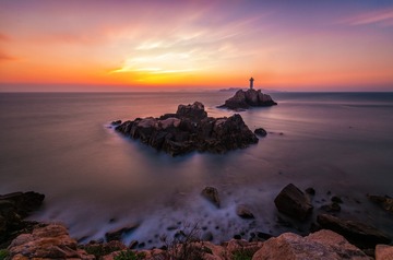 东福山日落2