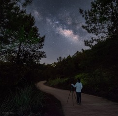 仰望星空的你