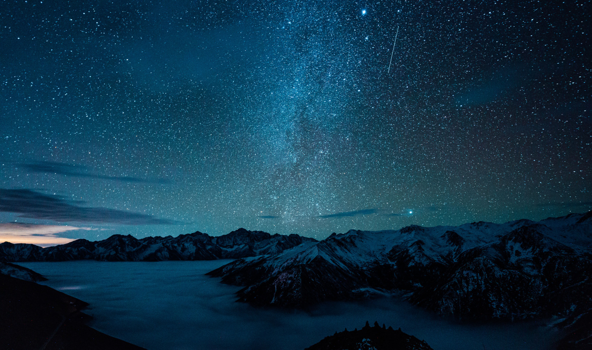 巴朗山星空