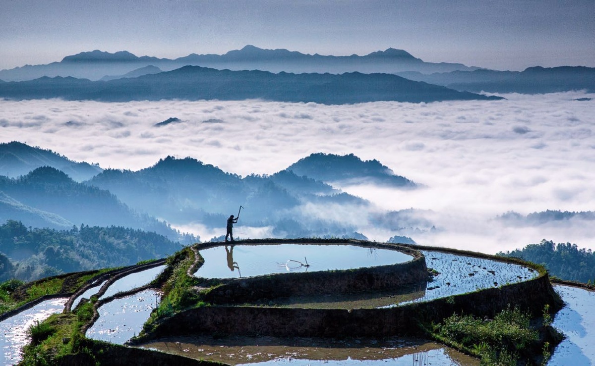 拍摄于湖南新化紫鹊界