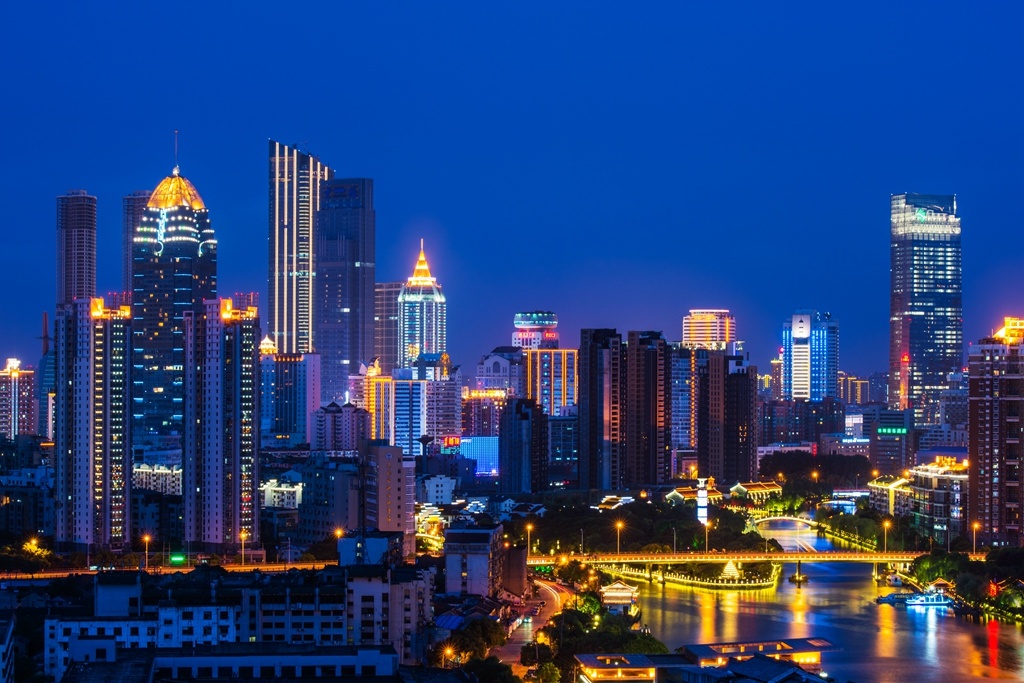 古运河孕育不夜城 - 水天壹摄 - 图虫