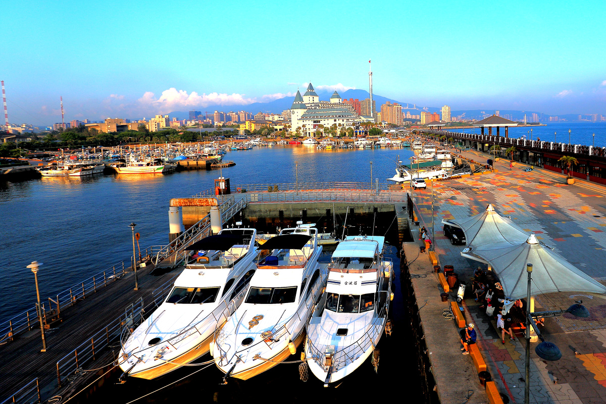 台湾风光 渔人码头
