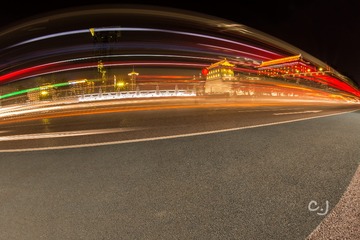 西安古城墙南门夜景3 拷贝