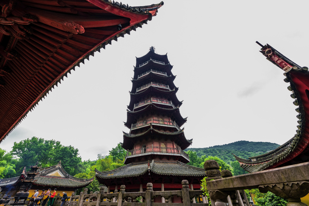 宁波阿育王寺塔
