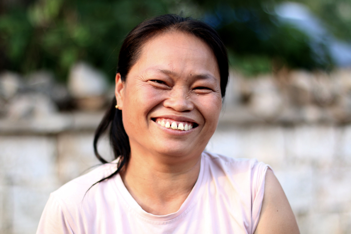 河西村百张笑脸