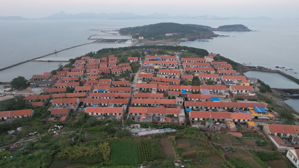 俯瞰乳山小青岛