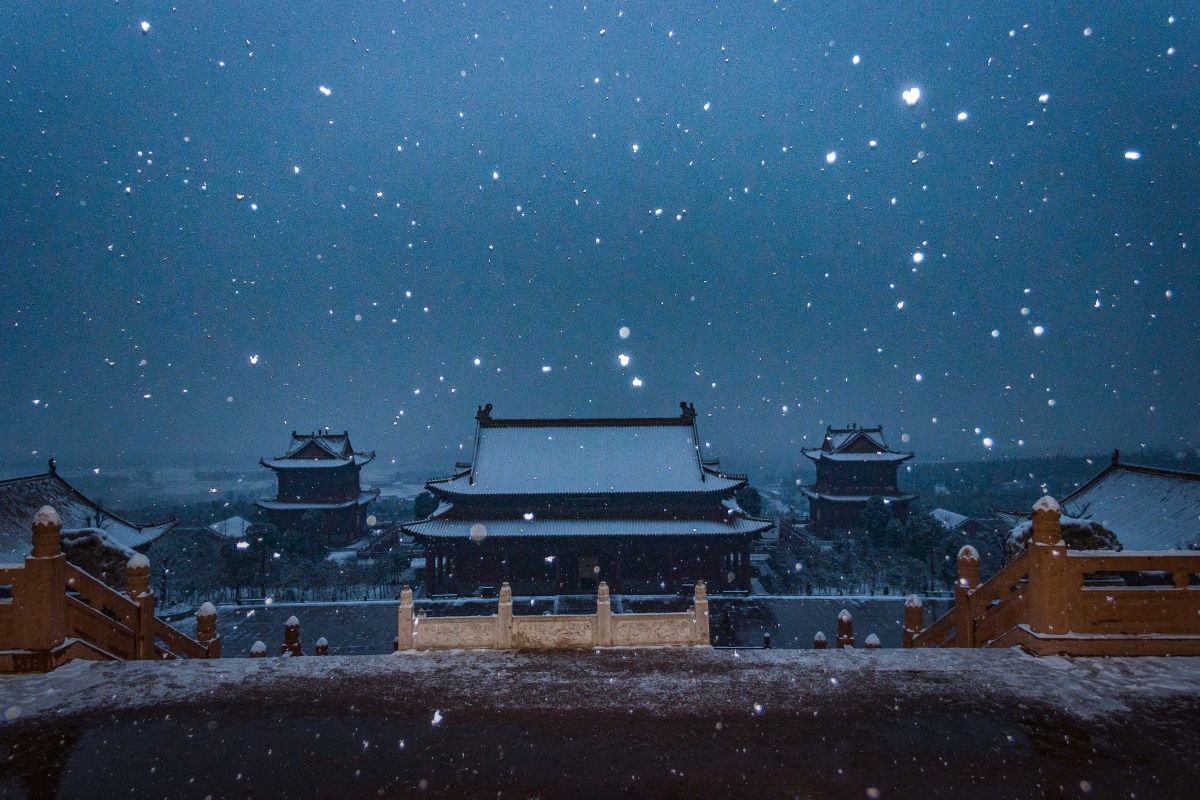 大雪古寺
