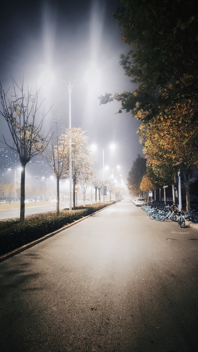 寂静的街道寂静的夜