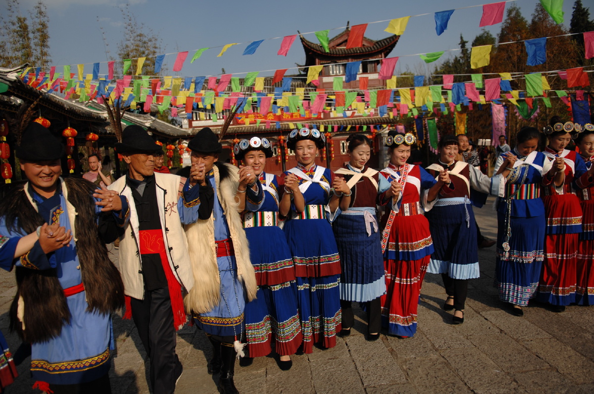 2017纳西族庆祝三朵节