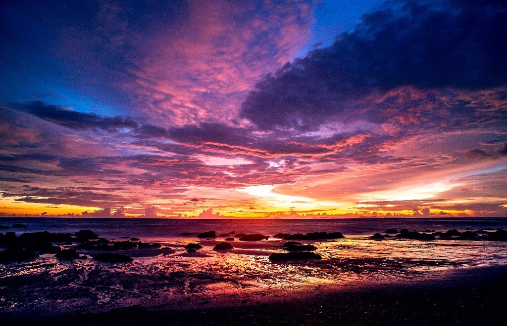 甲米夕阳