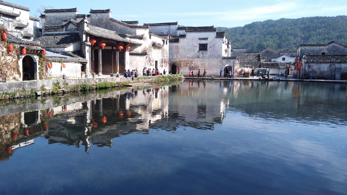 安徽宏村风景如画