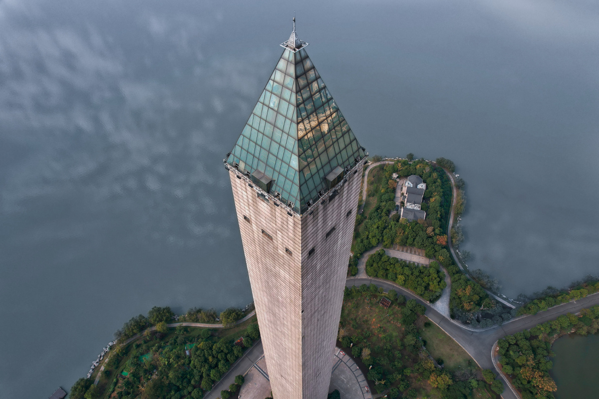 九江胜利塔之前一直get不到胜利塔的设计原来是之前离得不够近大师我