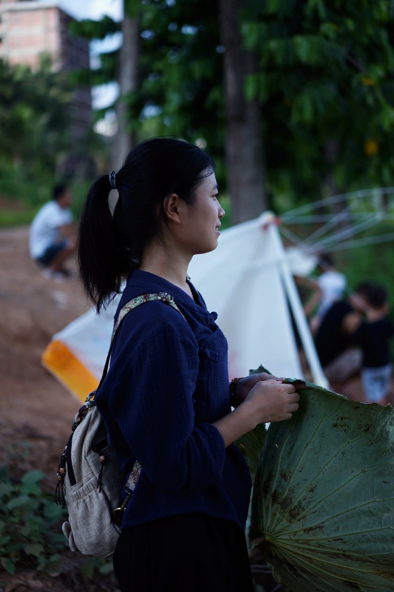 清水出芙蓉天然去雕饰荷花的真实写照景美花美人更美