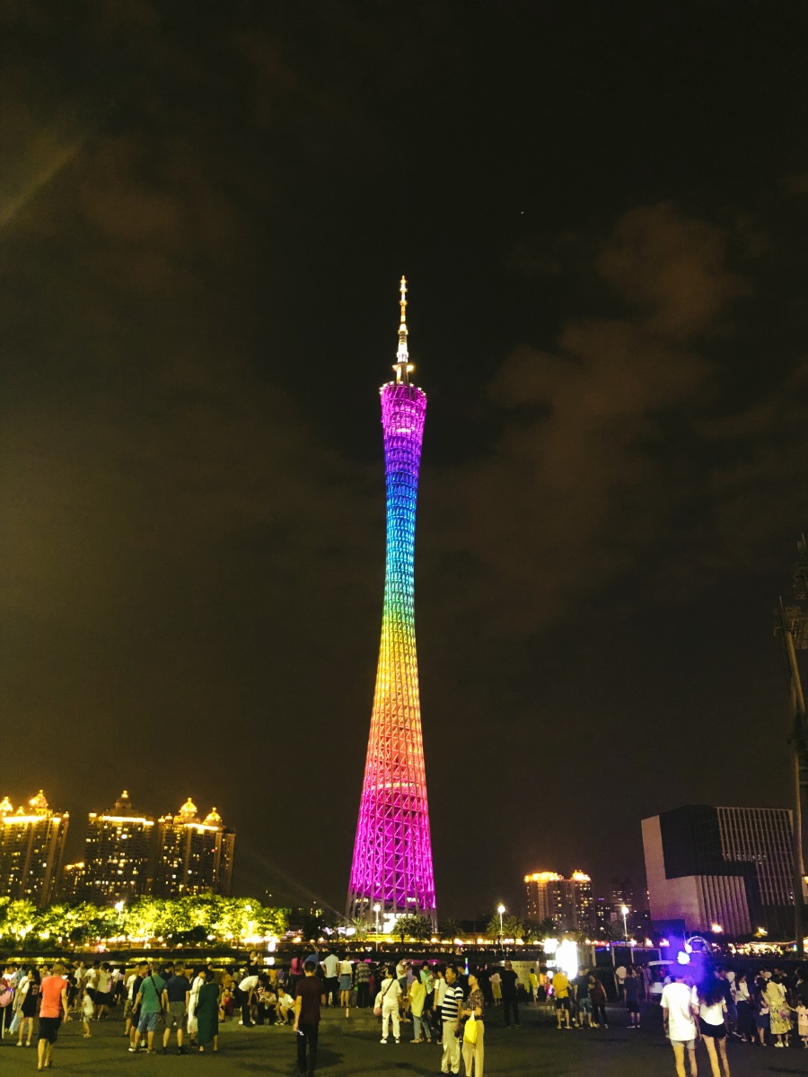 广州塔夜景