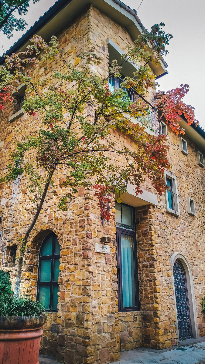 一叶知秋麓山小镇成都麓山小镇是一个充满了浓浓的异域田园风情的小镇