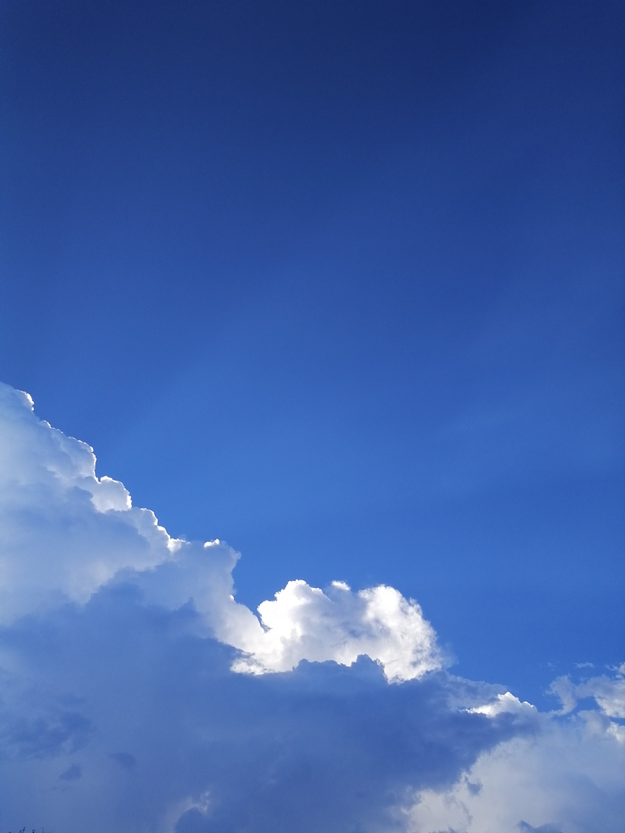 美丽的天空不用处理就是最美的