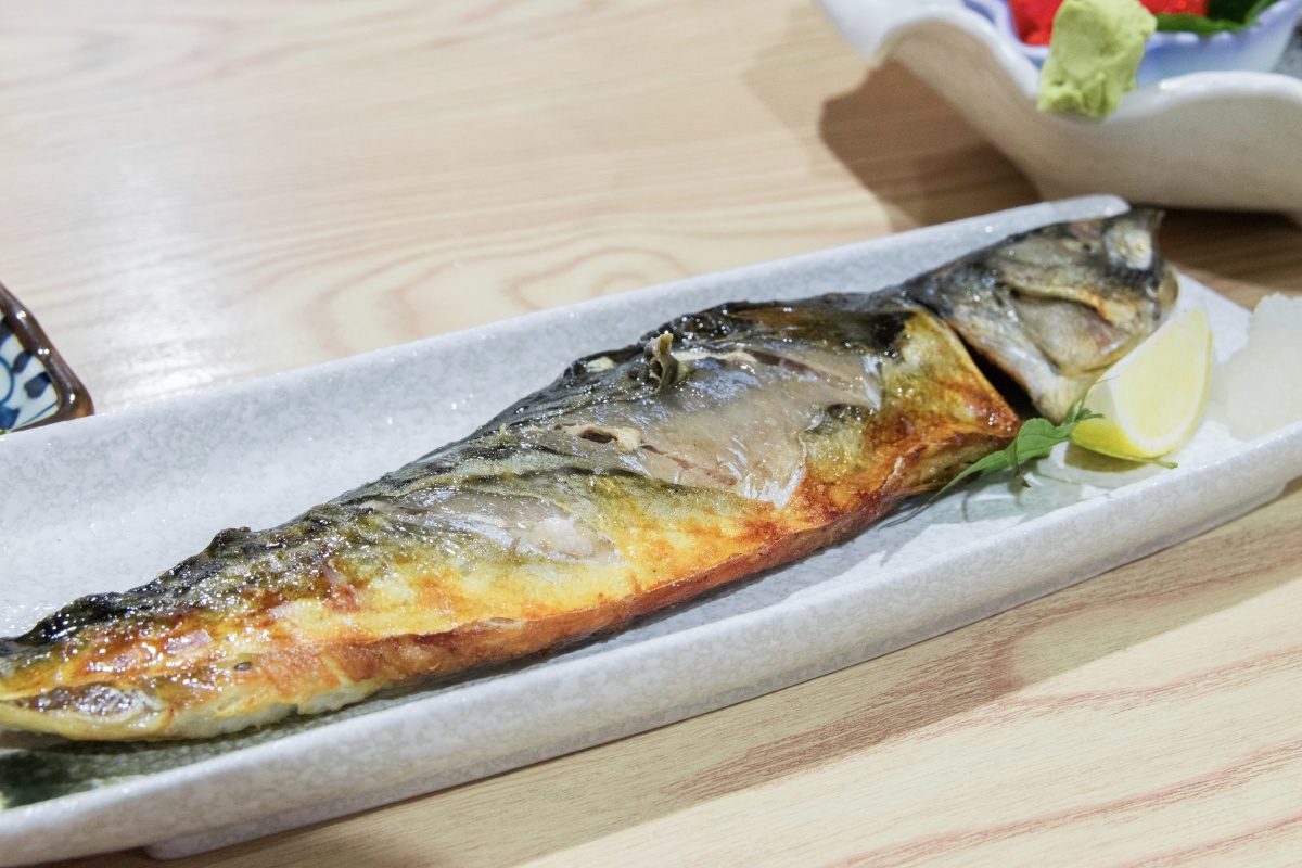 碳烤青花鱼