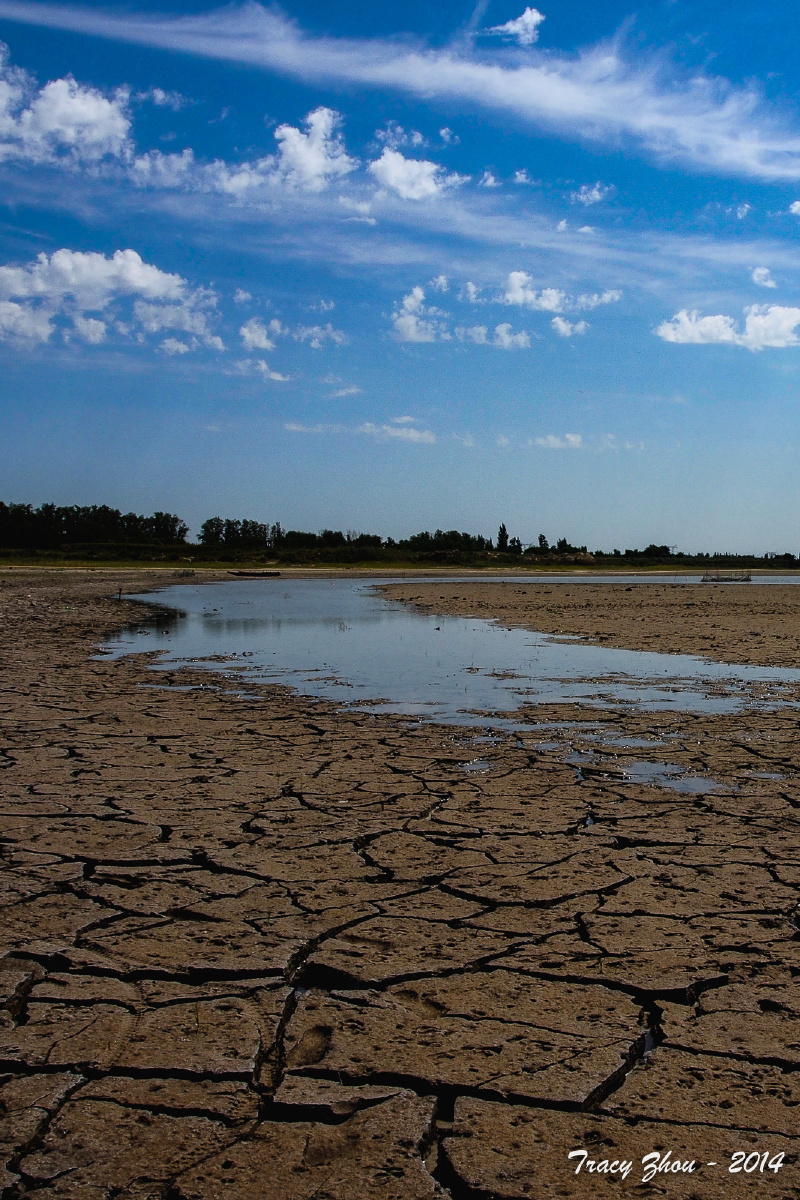 新疆夹河子水库一角