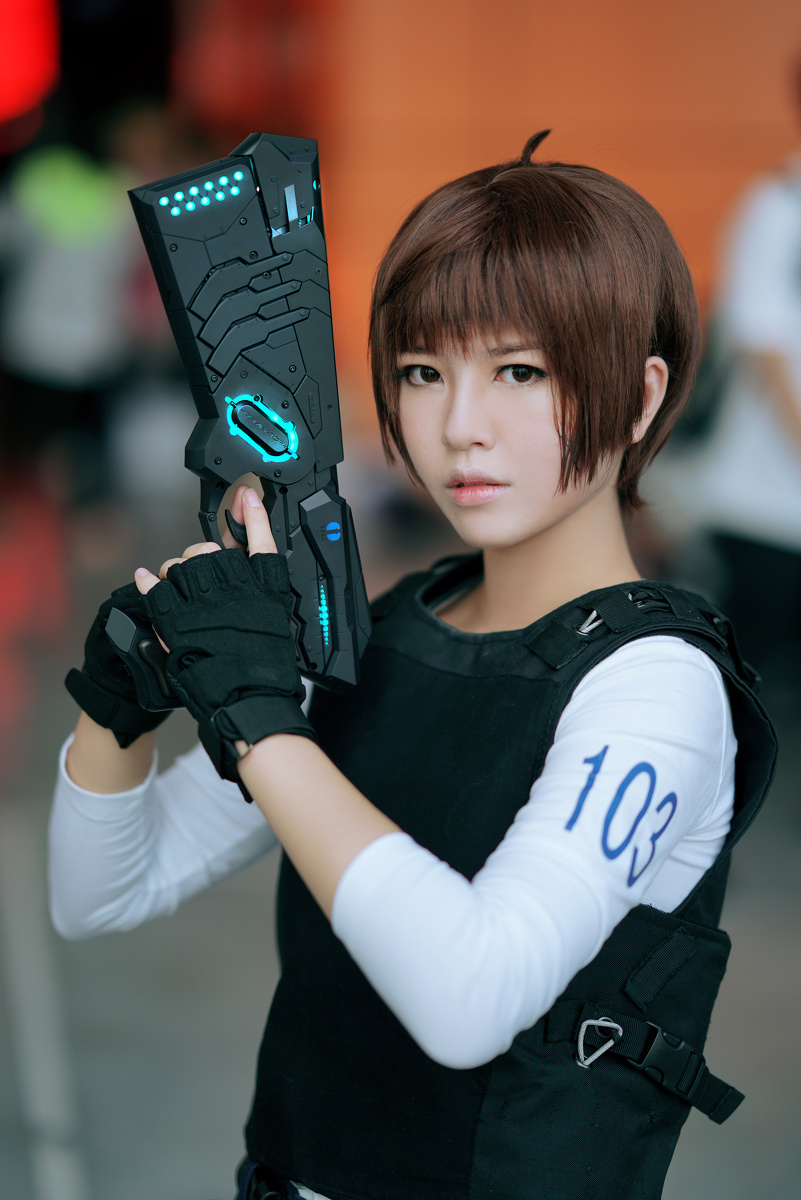 cicf中国国际漫画节动漫游戏展场照常守朱