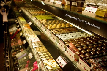 chocolate store@Granville Island
