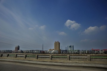 蓝蓝的天空