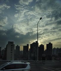 上海黄昏