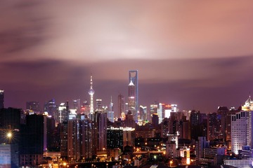 上海浦东夜色