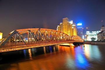 夜外白度桥