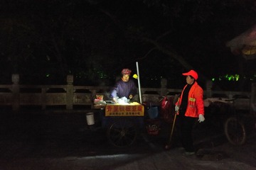 豆腐小贩