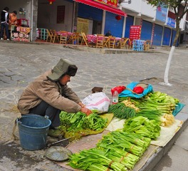 青菜小贩